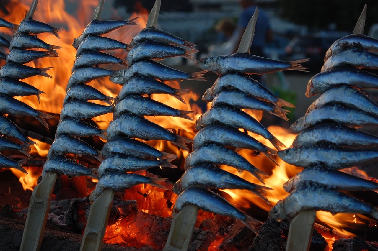 espetos de sardinas